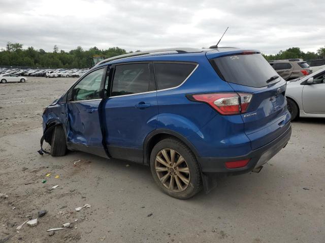 1FMCU9JD6HUB71472 - 2017 FORD ESCAPE TITANIUM BLUE photo 2