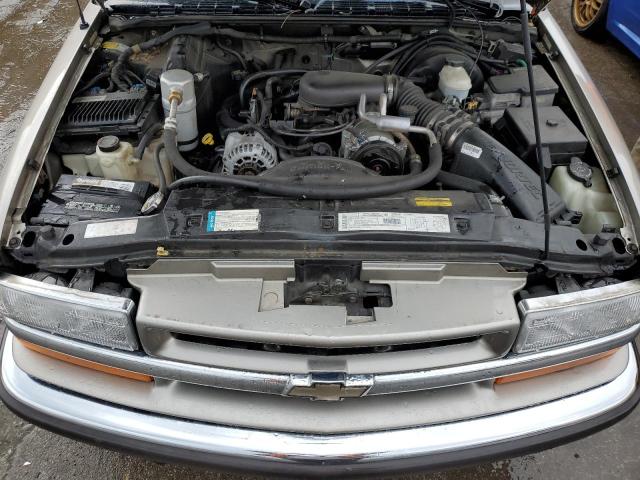 1GNDT13W5Y2294484 - 2000 CHEVROLET BLAZER BEIGE photo 11