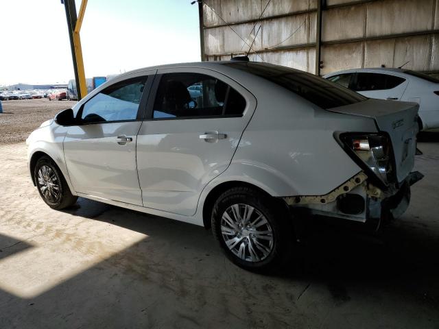 1G1JA5SH3F4114635 - 2015 CHEVROLET SONIC LS WHITE photo 2