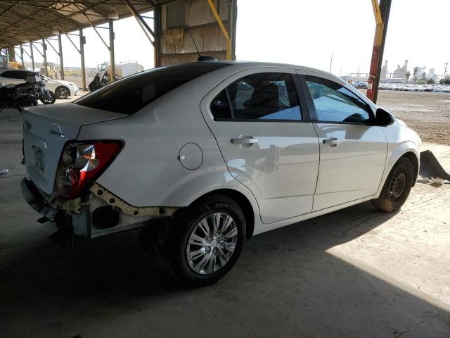 1G1JA5SH3F4114635 - 2015 CHEVROLET SONIC LS WHITE photo 3