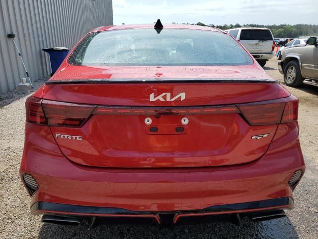 3KPF44AC1PE561520 - 2023 KIA FORTE GT RED photo 6