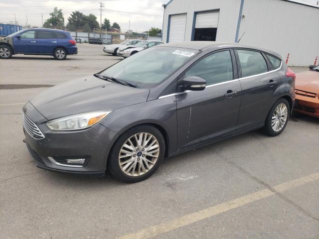 1FADP3N21FL231527 - 2015 FORD FOCUS TITANIUM GRAY photo 1