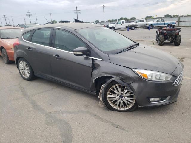 1FADP3N21FL231527 - 2015 FORD FOCUS TITANIUM GRAY photo 4