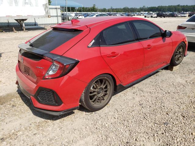 SHHFK7H44JU210753 - 2018 HONDA CIVIC SPORT 红色 照片 3