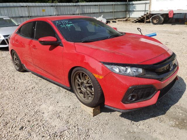 SHHFK7H44JU210753 - 2018 HONDA CIVIC SPORT 红色 照片 4