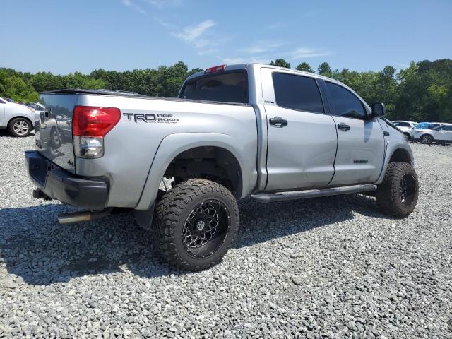 5TBDV581X7S472901 - 2007 TOYOTA TUNDRA CREWMAX LIMITED SILVER photo 3