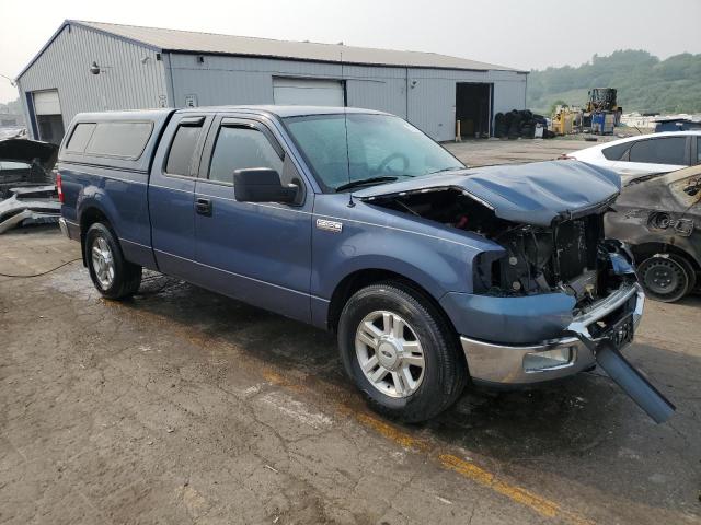 1FTRX12WX4NC36321 - 2004 FORD F150 BLUE photo 4