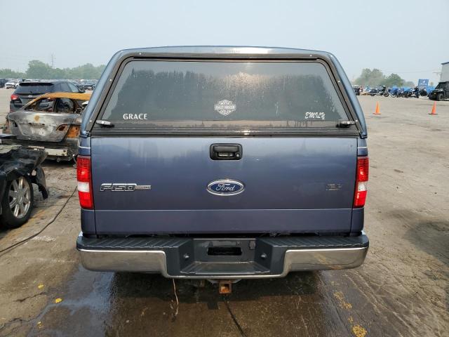 1FTRX12WX4NC36321 - 2004 FORD F150 BLUE photo 6