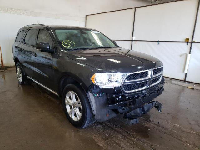 1D4RE4GG5BC677147 - 2011 DODGE DURANGO CREW CHARCOAL photo 1