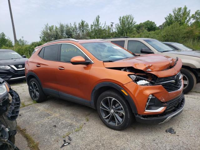 KL4MMDSL1NB035902 - 2022 BUICK ENCORE GX SELECT ORANGE photo 4