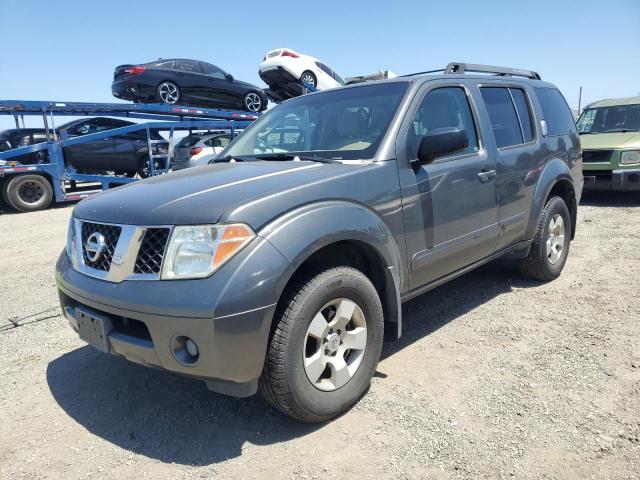 5N1AR18W56C622315 - 2006 NISSAN PATHFINDER LE GRAY photo 1
