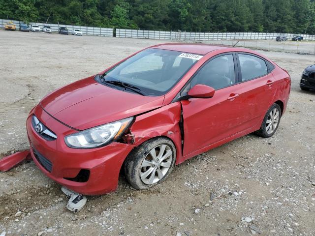 KMHCU4AE2CU228173 - 2012 HYUNDAI ACCENT GLS RED photo 1