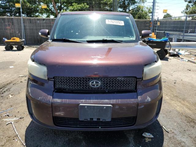 JTLKE50E581021102 - 2008 SCION XB XB BURGUNDY photo 5