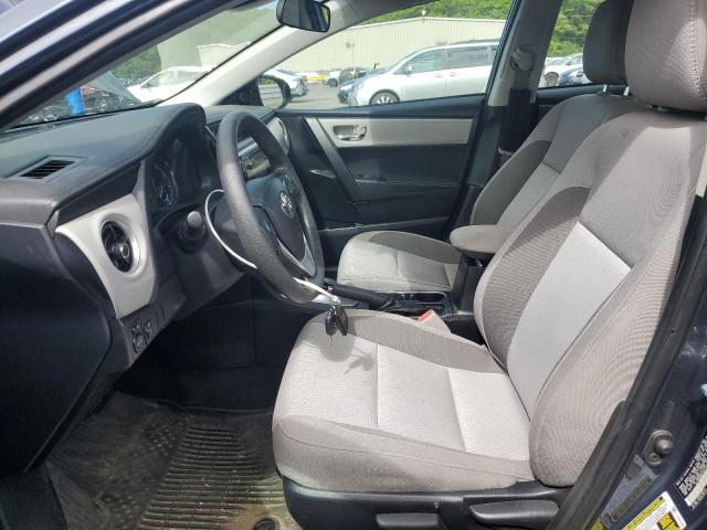 2T1BURHE2KC129478 - 2019 TOYOTA COROLLA L رمادي صورة 7