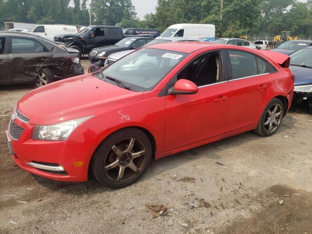1G1PC5SBXE7312660 - 2014 CHEVROLET CRUISE LT RED photo 1