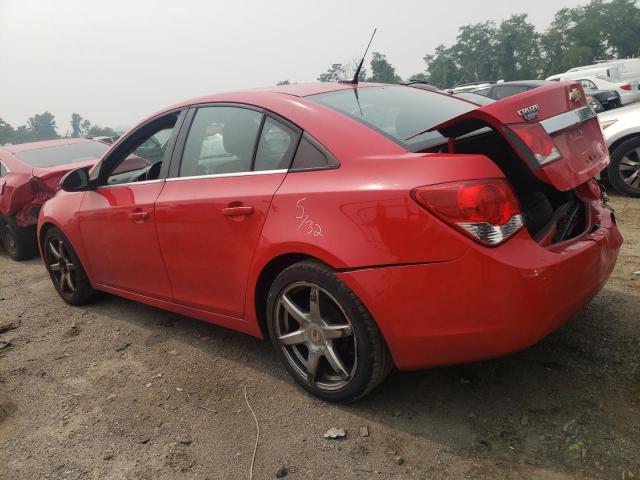 1G1PC5SBXE7312660 - 2014 CHEVROLET CRUISE LT RED photo 2