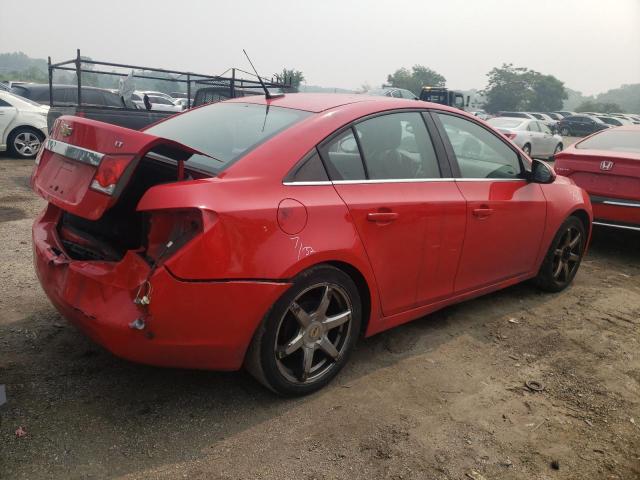 1G1PC5SBXE7312660 - 2014 CHEVROLET CRUISE LT RED photo 3