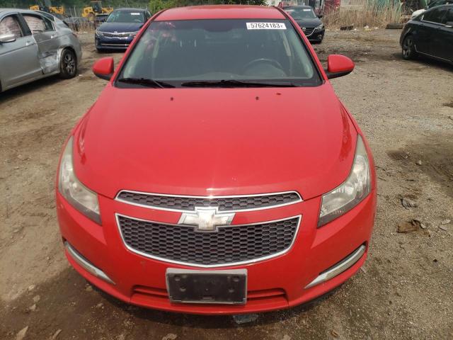 1G1PC5SBXE7312660 - 2014 CHEVROLET CRUISE LT RED photo 5