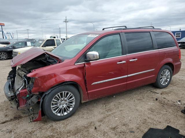 2C4RC1CG7DR540857 - 2013 CHRYSLER TOWN & COU TOURING L RED photo 1