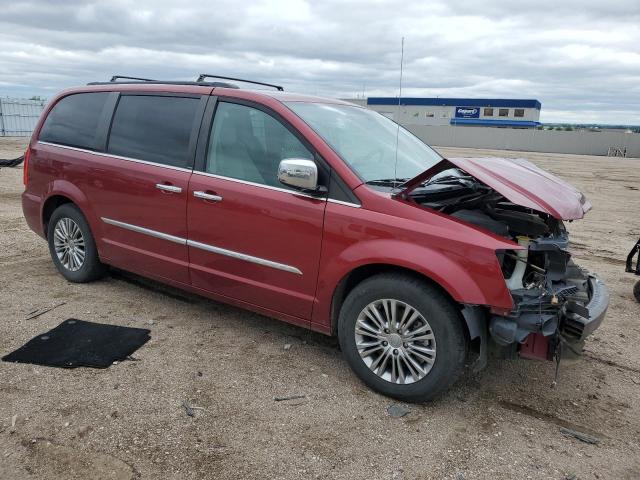 2C4RC1CG7DR540857 - 2013 CHRYSLER TOWN & COU TOURING L RED photo 4