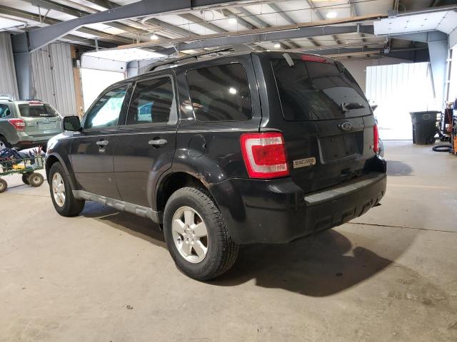1FMCU9DG5AKD31512 - 2010 FORD ESCAPE XLT BLACK photo 2