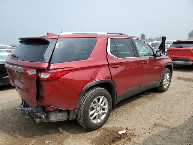 1GNERGKW4JJ107089 - 2018 CHEVROLET TRAVERSE LT RED photo 3