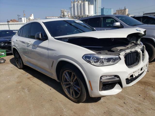 5UXUJ5C59KLJ63166 - 2019 BMW X4 M40I WHITE photo 4