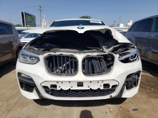 5UXUJ5C59KLJ63166 - 2019 BMW X4 M40I WHITE photo 5
