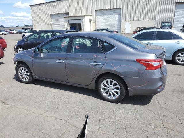 3N1AB7AP4KY231420 - 2019 NISSAN SENTRA S ნაცრისფერი ფოტო 2