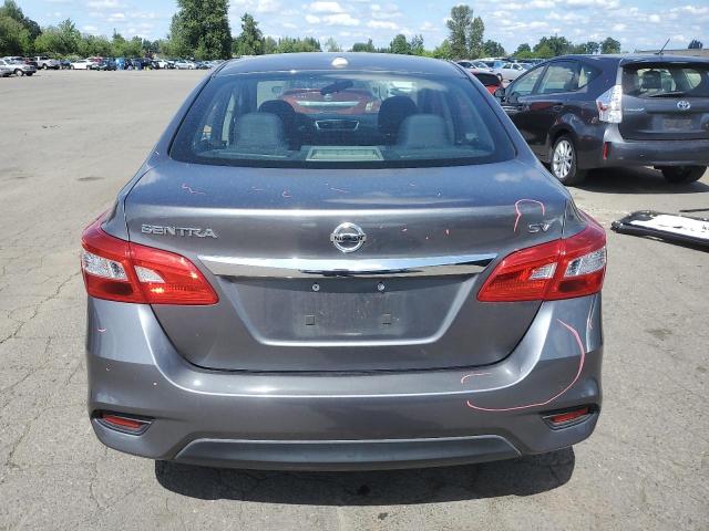 3N1AB7AP4KY231420 - 2019 NISSAN SENTRA S ნაცრისფერი ფოტო 6