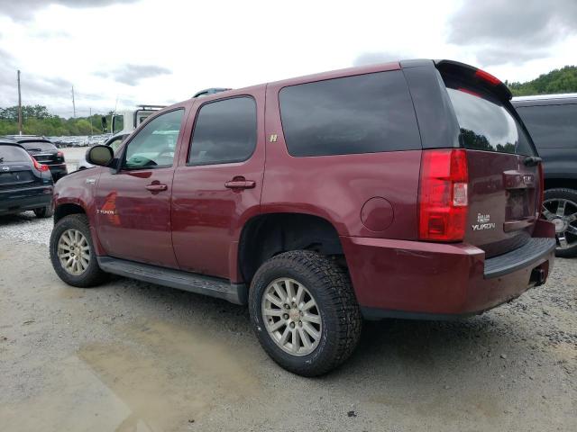 1GKFK13569R174069 - 2009 GMC YUKON HYBRID RED photo 2