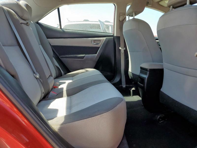 5YFBURHEXKP934144 - 2019 TOYOTA COROLLA L RED photo 10