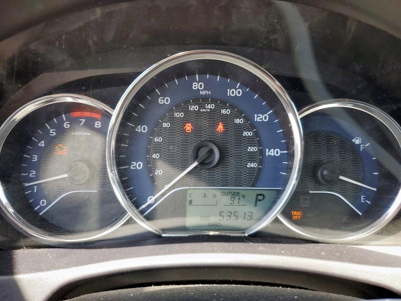 5YFBURHEXKP934144 - 2019 TOYOTA COROLLA L RED photo 9