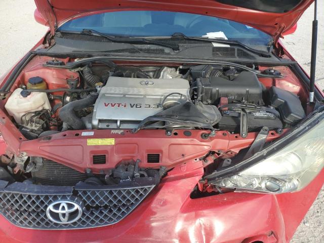 4T1FA38P77U123707 - 2007 TOYOTA CAMRY SOLA SE RED photo 11