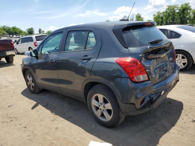 3GNCJKSB0LL259042 - 2020 CHEVROLET TRAX LS GRAY photo 2