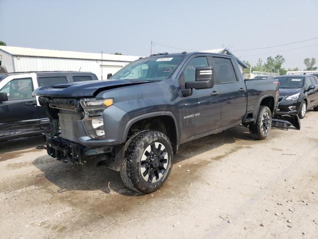 1GC4YME78LF142153 - 2020 CHEVROLET SILVERADO K2500 CUSTOM GRAY photo 1