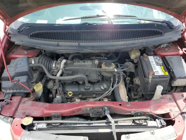 2C4GP54L15R601992 - 2005 CHRYSLER TOWN & COU TOURING Qırmızı foto 11