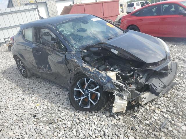 NMTKHMBX1JR003733 - 2018 TOYOTA C-HR XLE Մոխրագույն լուսանկար 4