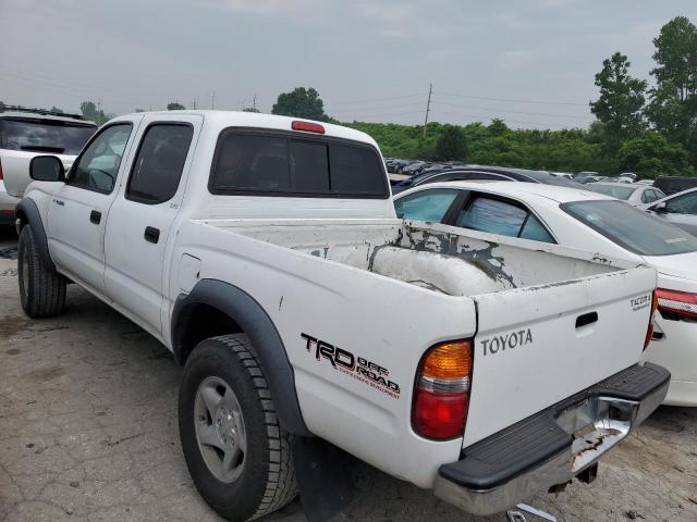 5TEGN92N73Z305416 - 2003 TOYOTA TACOMA DOUBLE CAB PRERUNNER WHITE photo 2