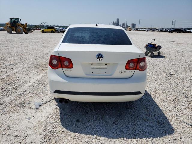 3VWEF71K17M073265 - 2007 VOLKSWAGEN JETTA WOLFSBURG WHITE photo 6