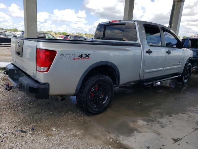 1N6BA07F68N312075 - 2008 NISSAN TITAN XE SILVER photo 3