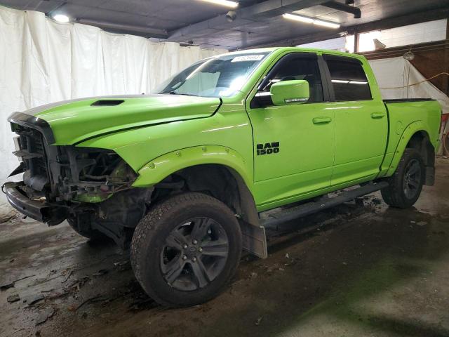 1C6RR7MT8HS837547 - 2017 RAM 1500 SPORT GREEN photo 1