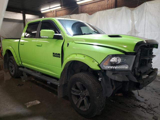 1C6RR7MT8HS837547 - 2017 RAM 1500 SPORT GREEN photo 4