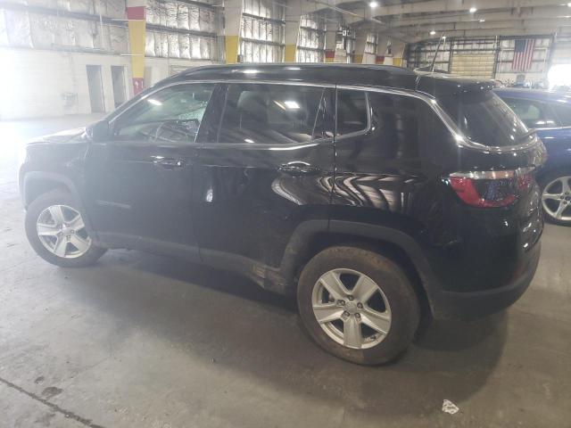 3C4NJDBB1NT151061 - 2022 JEEP COMPASS LATITUDE BLACK photo 2