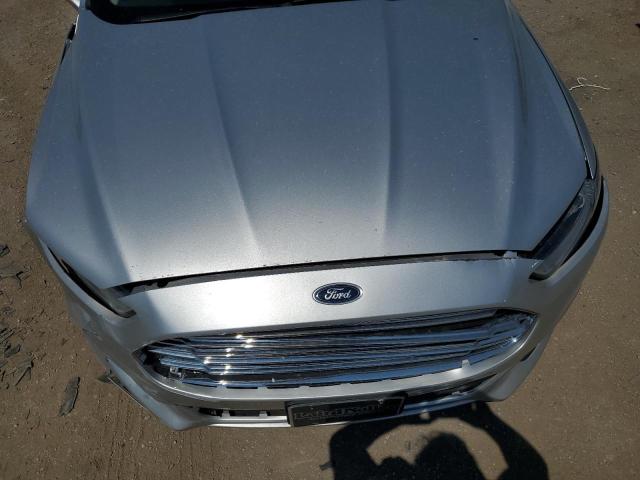 3FA6P0H77FR151360 - 2015 FORD FUSION SE SILVER photo 11