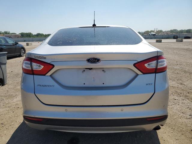 3FA6P0H77FR151360 - 2015 FORD FUSION SE SILVER photo 6