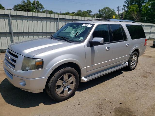 1FMJK1K50AEA62138 - 2010 FORD EXPEDITION EL LIMITED SILVER photo 1