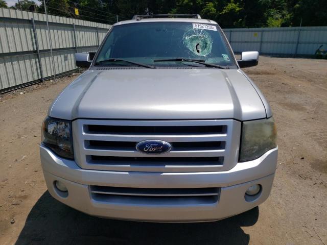 1FMJK1K50AEA62138 - 2010 FORD EXPEDITION EL LIMITED SILVER photo 5