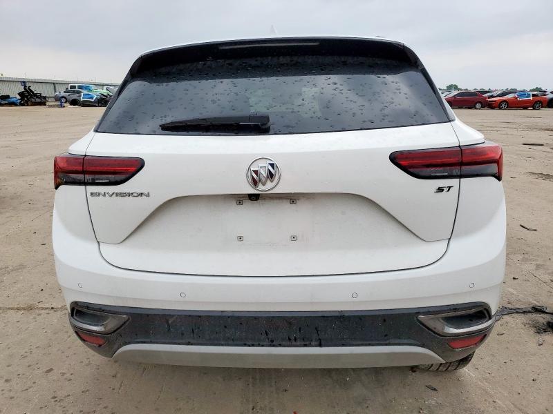LRBFZNR46PD033668 - 2023 BUICK ENVISION ESSENCE WHITE photo 6