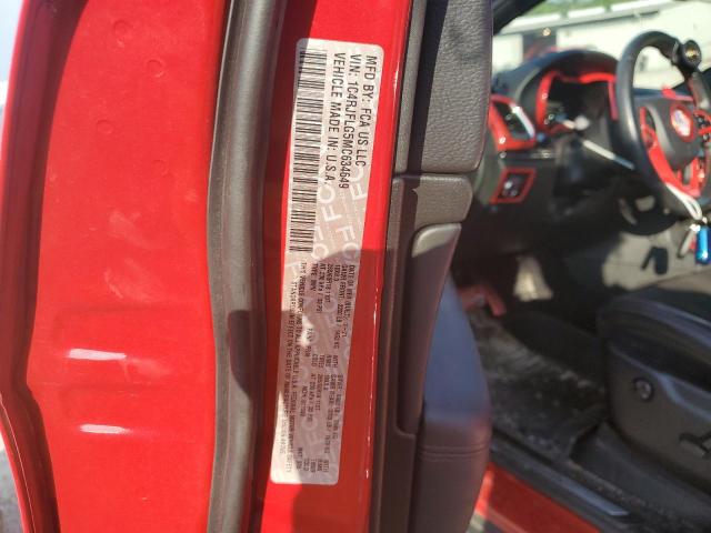 1C4RJFLG5MC634649 - 2021 JEEP GRAND CHER TRAILHAWK 红色 照片 14